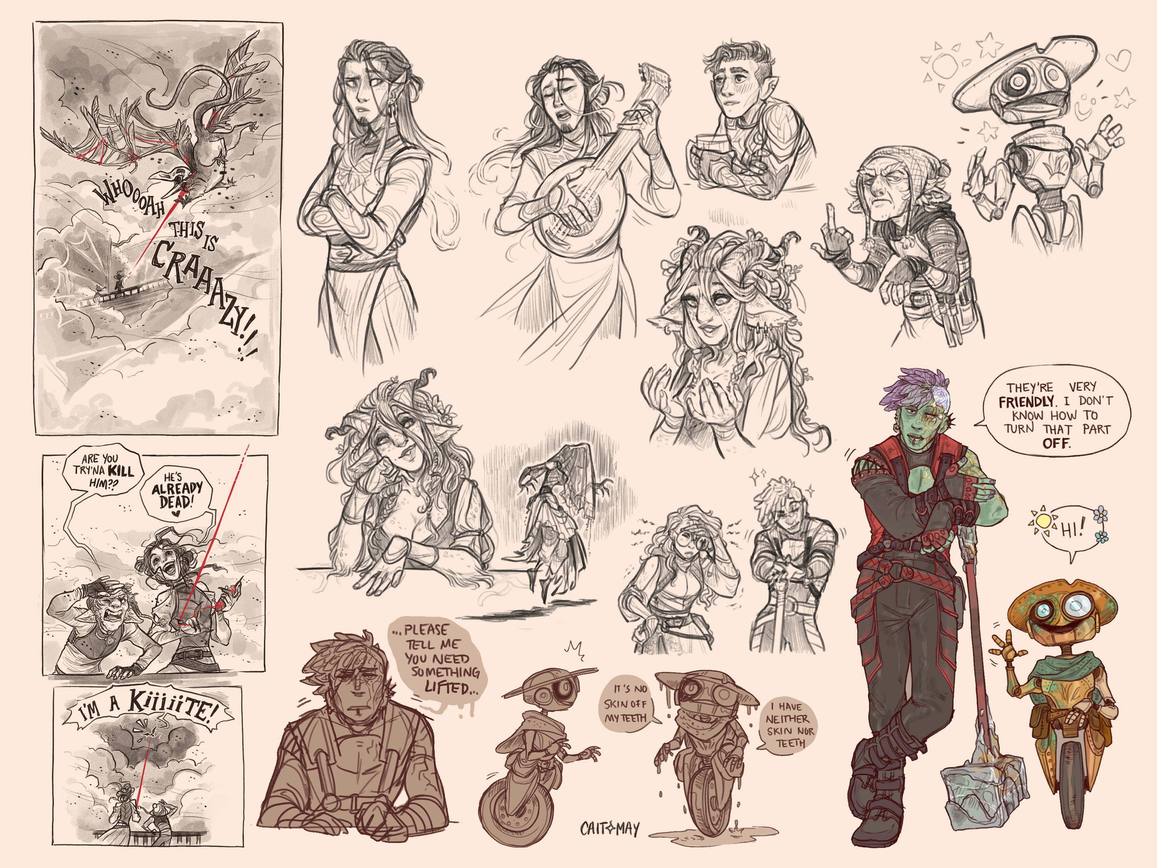 Sketch Page - BH