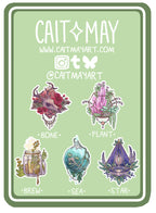 Witchy Sticker Set