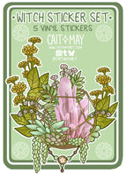 Witchy Sticker Set