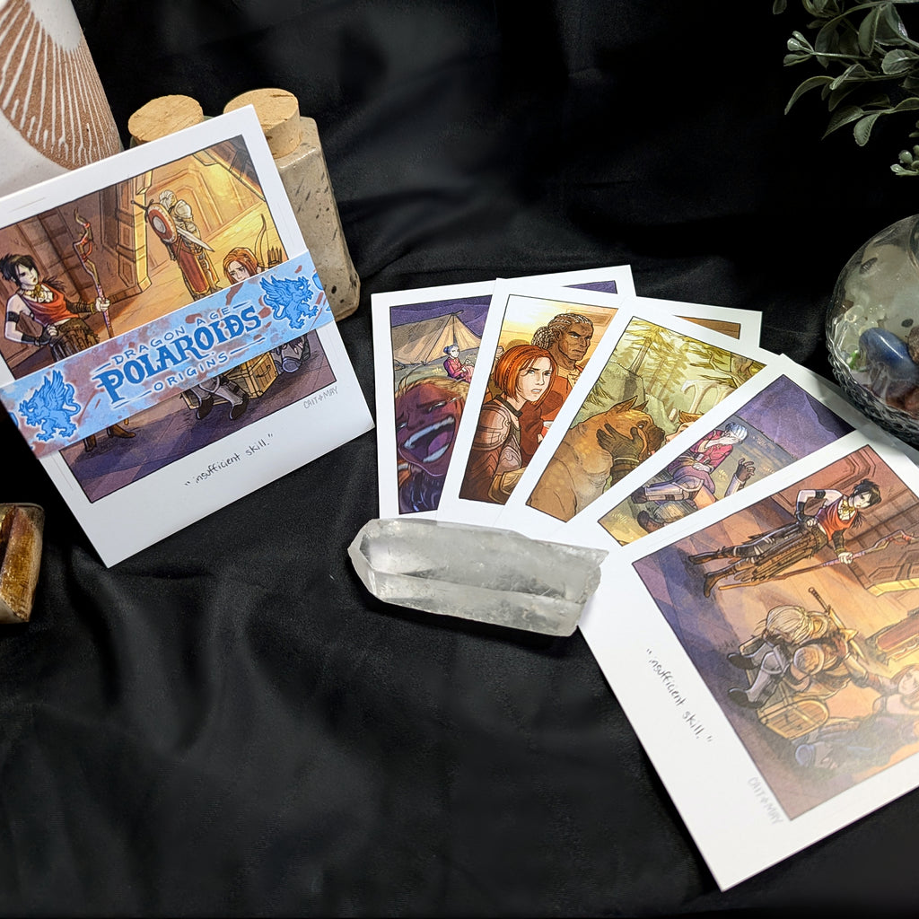 Dragon Age Origins Polaroids