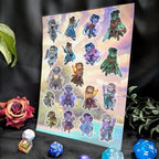 Critical Role Campaign Sticker Sheets