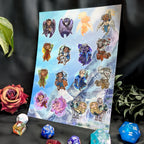 Critical Role Campaign Sticker Sheets