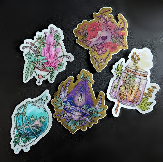 Witchy Sticker Set