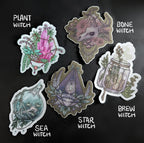 Witchy Stickers