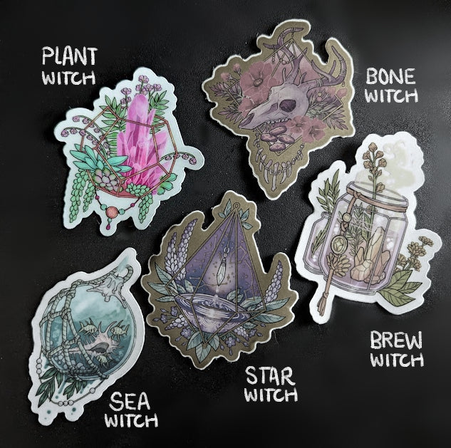 Witchy Stickers
