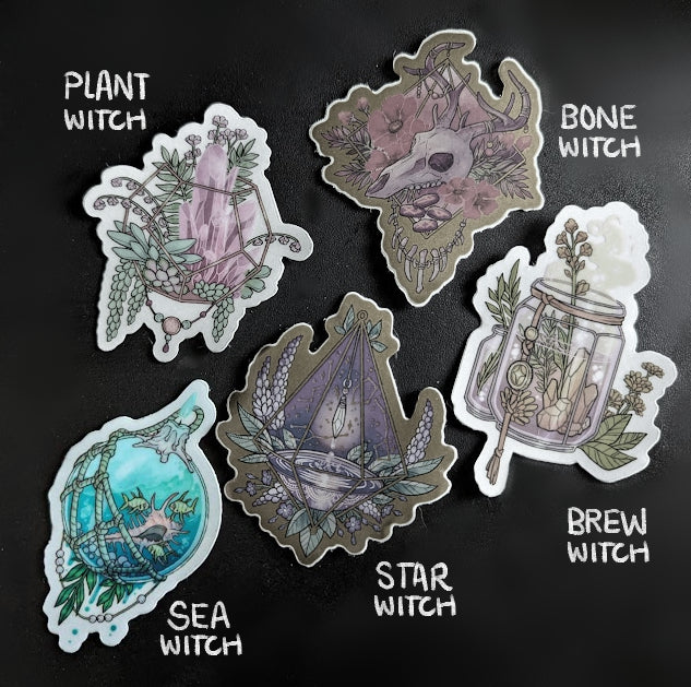 Witchy Stickers
