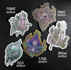 Witchy Stickers