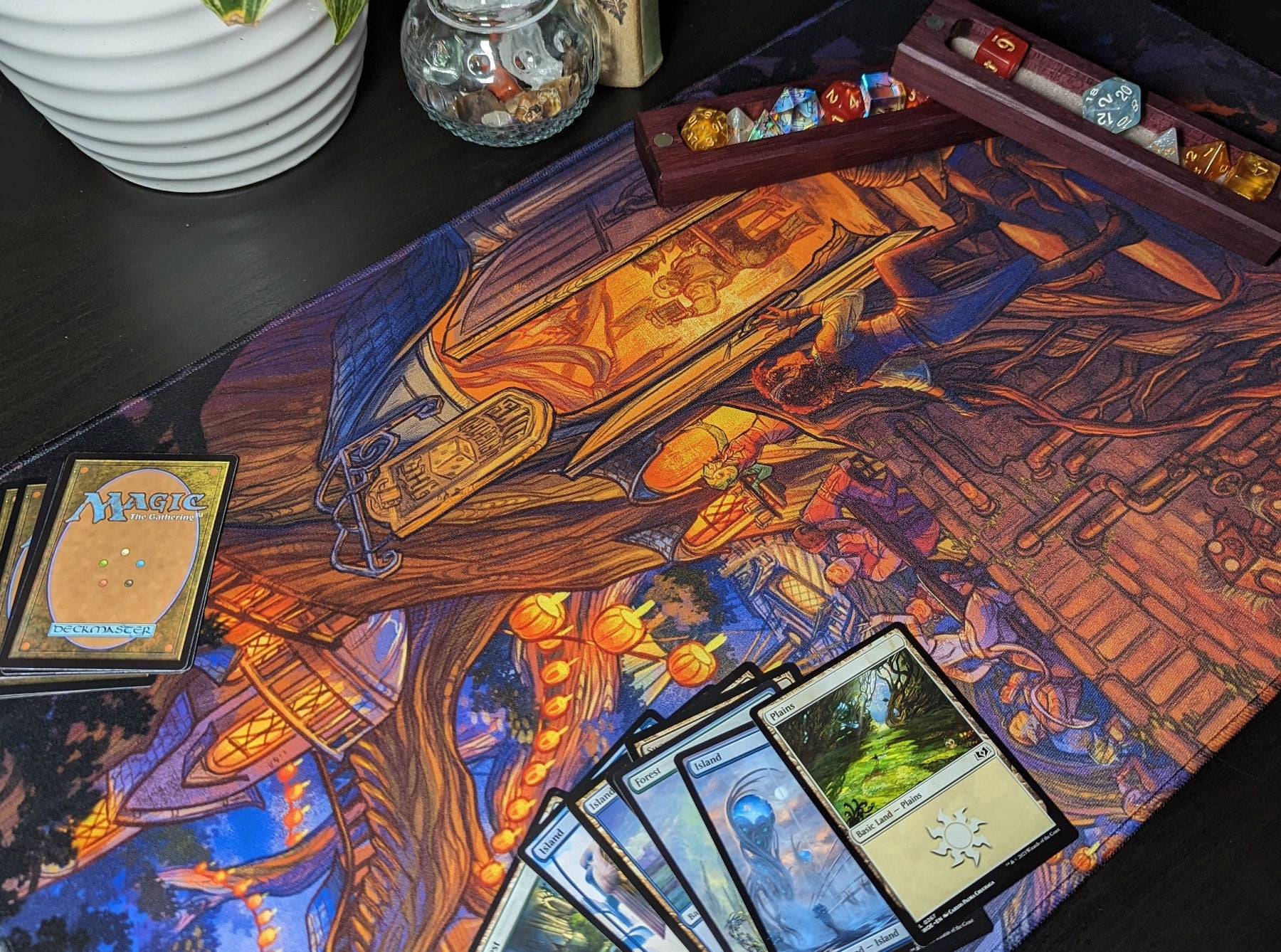 Weighted Die - TCG Playmat